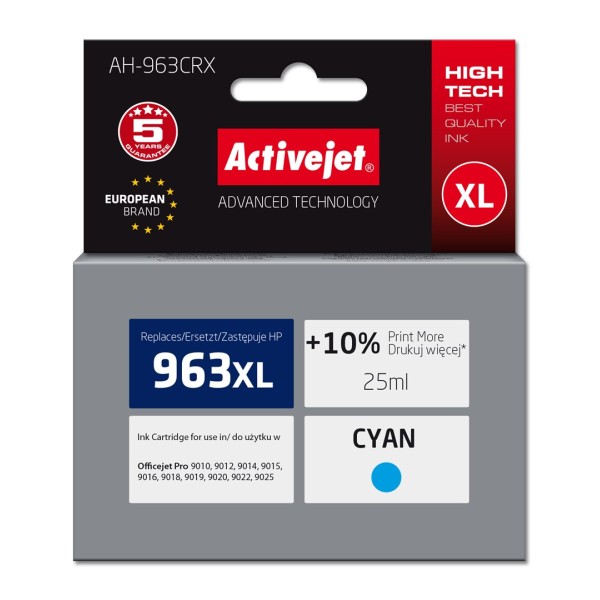 Activejet AH-963CRX Ink (replacement for HP ...