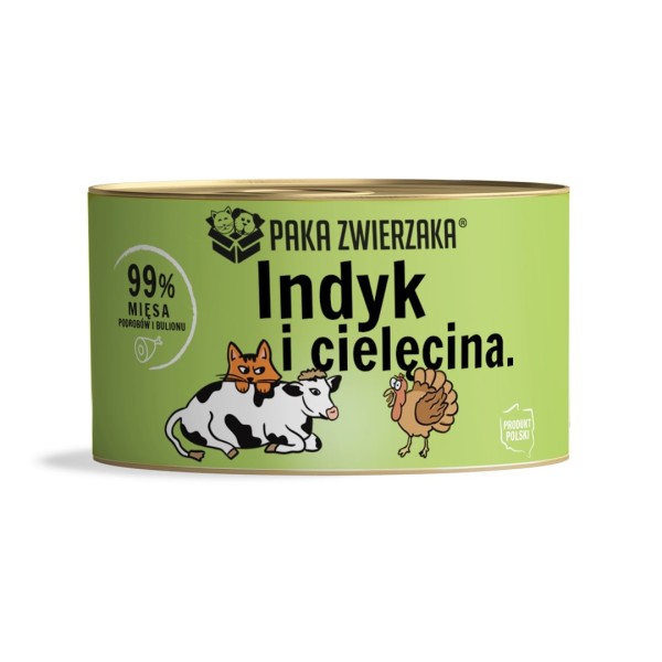 PAKA ZWIERZAKA Turkey with veal - ...