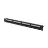 Lanberg PPUA-1024-B patch panel 1U