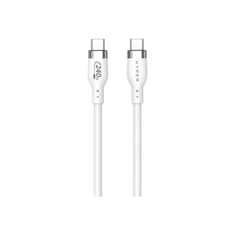 Hyper | 1M Silicone 240W USB-C Charging Cable | USB-C to USB-C