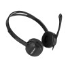 Natec | Headset | Canary Go | Wired | On-Ear | Microphone | Noise canceling | Black