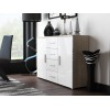 Cama living room sideboard UNI sonoma oak/white gloss