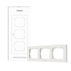 SMART SWITCH FRAME H2 (3-GANG)/WHITE FE-X02D-W AQARA