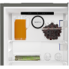 BEKO Refrigerator | B5RCNA405HXBR1 | Energy efficiency class D | Free standing | Combi | Height 203.5 cm | No Frost system | Fridge net capacity 249 L | Freezer net capacity 106 L | Display | 36 dB | Black