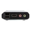 Aten | 2-Port USB 4K HDMI Cable KVM Switch with Remote Port Selector | CS22H-AT