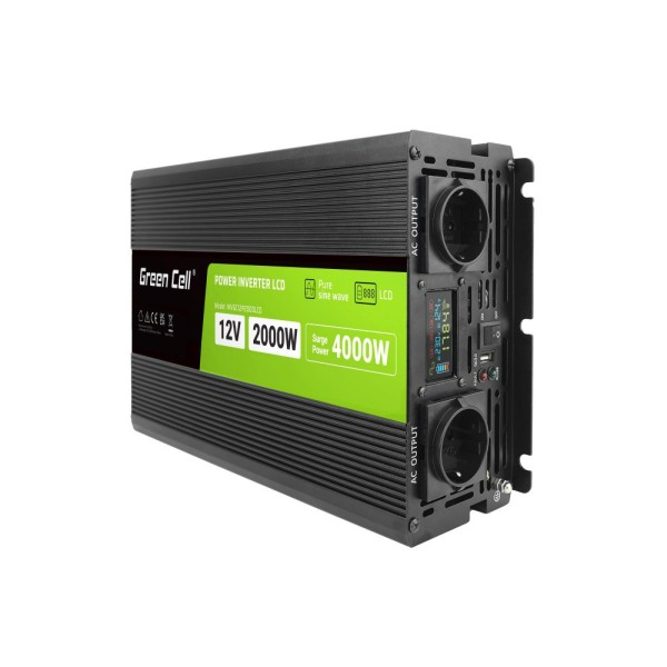 Green Cell PowerInverter LCD 12V to ...