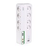 APC PMF83VT-FR surge protector White 8 AC outlet(s) 230 V 3 m