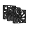 NATEC Oxal 120 Computer case Fan 12 cm Black 3 pc(s)