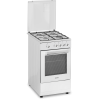 Simfer | Cooker | 4401SGRBB.1 | Hob type Gas | Oven type Gas | White | Width 50 cm | Depth 55 cm | 49 L