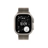 Apple 49mm Natural Titanium Milanese Loop - Large