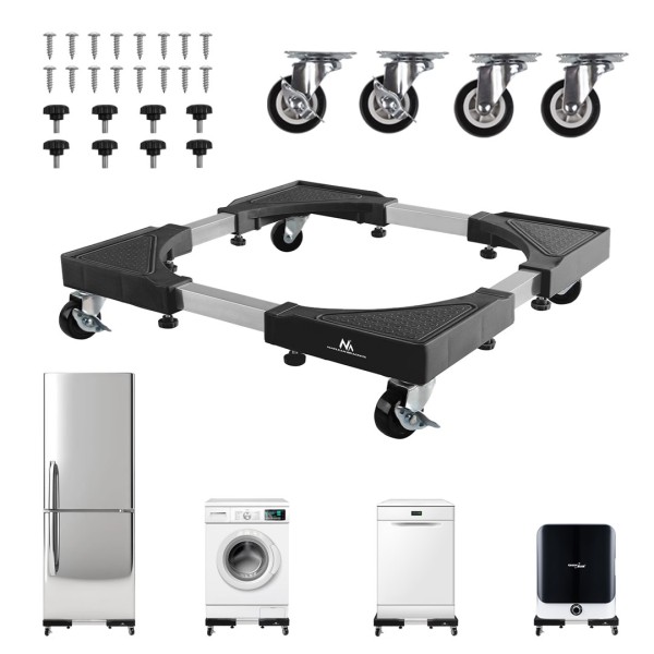 Maclean mobile washing machine stand, caster ...