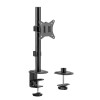 Gembird MA-D1-02 monitor mount / stand 81.3 cm (32") Black Desk