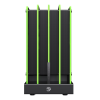Gamemax Case | BLADE CONCEPT | Black | ATX | Power supply included No