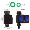 GreenBlue electronic irrigation controller, programmer, power 2x 1.5V AA, GB391