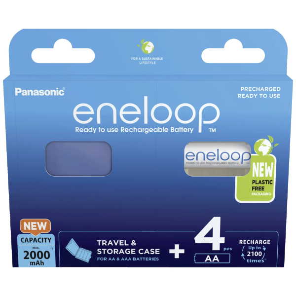 Panasonic | ENELOOP BK-3MCDEC4BE | AA ...