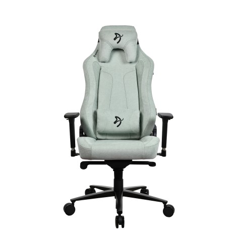 Arozzi Frame material: Metal; Wheel base: Aluminium; Upholstery: Soft Fabric | Arozzi | Gaming Chair | Vernazza SoftFabric | Pearl Green