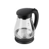 Adler AD 1274 B electric kettle 1.7 L 2200 W Black, Transparent