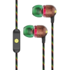 Marley Smile Jamaica Earbuds, In-Ear, Wired, Microphone, Rasta | Marley | Earbuds | Smile Jamaica