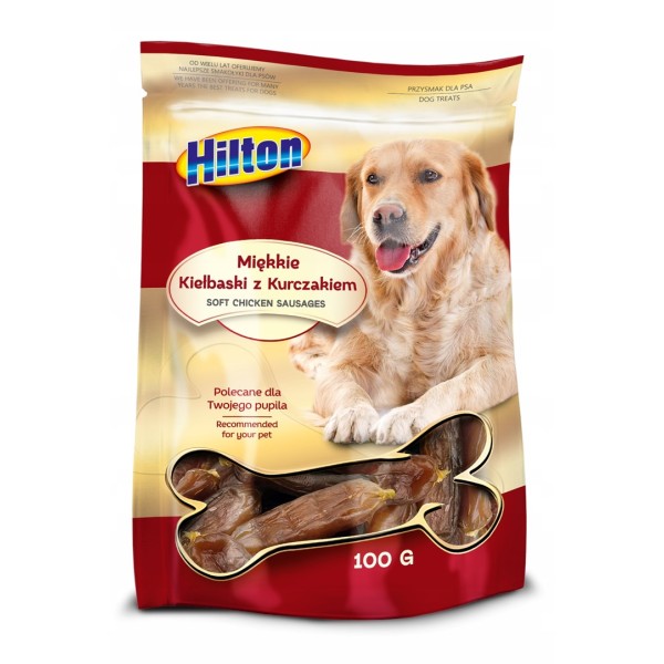 HILTON Soft chicken sausages - dog ...