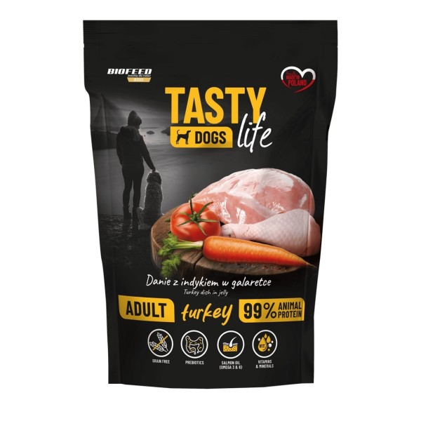 BIOFEED Tasty dog life indyk 90% ...