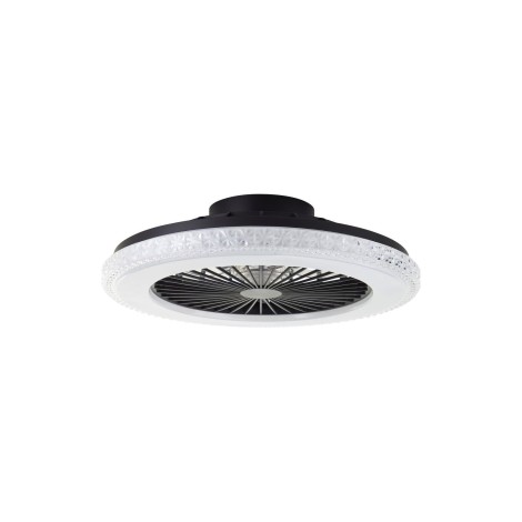 LED fan lamp BRILLIANT BADRIA 40W CCT3000-6500K RGB 4700lm Ø49cm with remote control | BRILLIANT