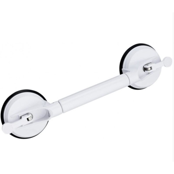 Telescopic handle with extendable vacuum suction ...