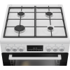 BEKO Cooker | FBM62330GWDTN | Hob type Gas | Oven type Electric | White | Width 60 cm | Grilling | LED | Depth 60 cm | 72 L