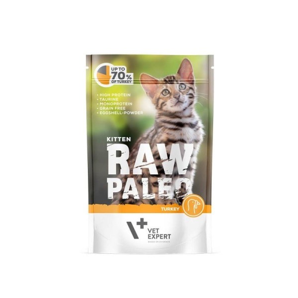 RAW PALEO Kitten Cat Turkey - ...