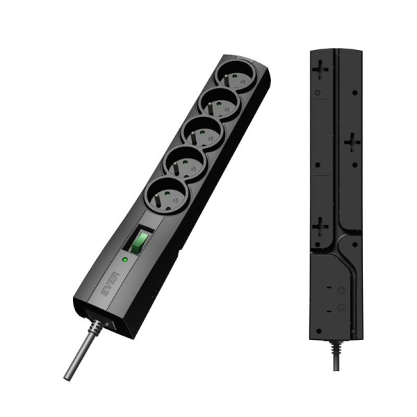 Ever T/LZ09-CLA050/0000 Surge protector Power strip ...