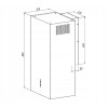 AKPO WK-4 CUBERA WL BLACK MAT T520 M3 hood / BLACK ALUMINIUM FILTER