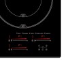Cata INSB 6028 BK Hob, Induction, Width 59cm, 3 cooking zones, Touch control, Black