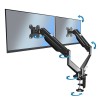 Esperanza ERW020 Gas desk mount for two monitors 17-27‘’ up to 6kg