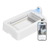 PETKIT Purobot Crystal Duo with Camera Self-Cleaning Cat Litter Box | White