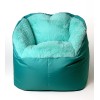 Sako sack pouf Fluffy mint XXL 140 x 90 cm