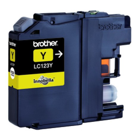 Brother LC123Y | Ink Cartridge | Yellow