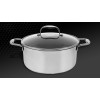 Kohersen Black Cube 24 cm pot with lid