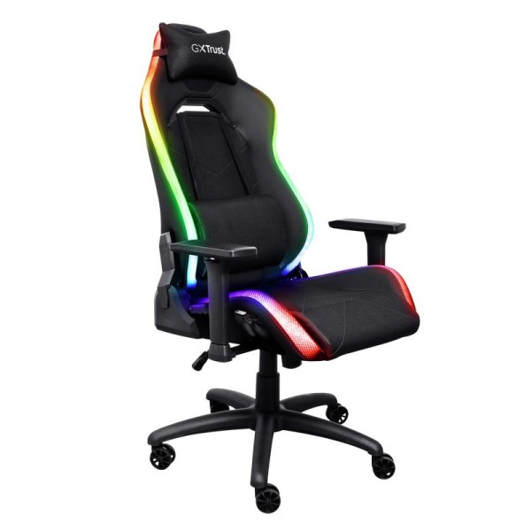 GAMING CHAIR GXT 719 RUYA RGB/BLACK ...