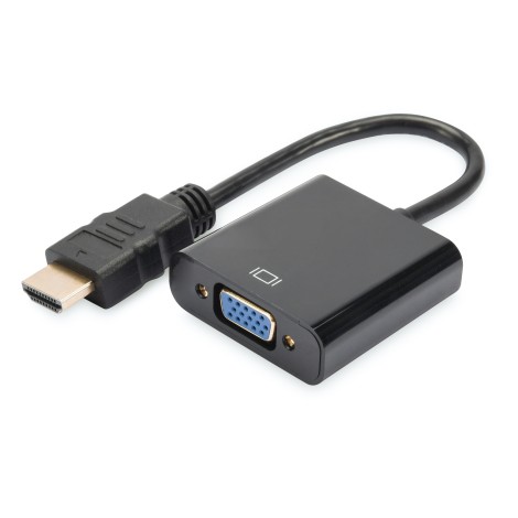 Digitus | HDMI to VGA converter adapter | DA-70461 | Black