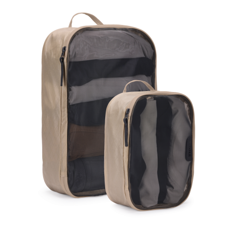 Thule | Packing Cube Set, 1x Medium, 1x Small | Packing Cube | Gentle Beige