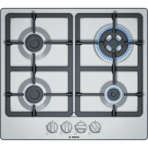 Bosch Serie 4 PGH6B5B90 hob Stainless ...