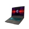 MSI Thin 15 B12UCX-1818XPL Intel® Core™ i5 i5-12450H Laptop 39.6 cm (15.6") Full HD 16 GB DDR4-SDRAM 512 GB SSD NVIDIA GeForce RTX 2050 Wi-Fi 6E (802.11ax) NoOS Grey