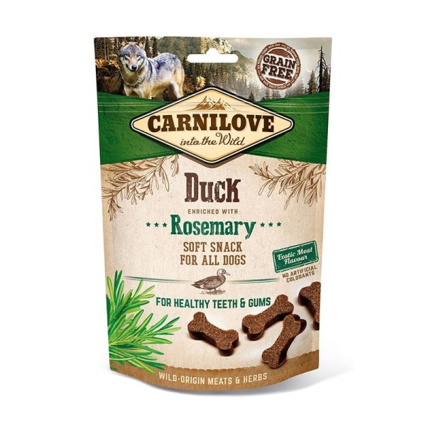 CARNILOVE Soft Duck+Rosemary dog treat - ...