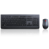 Lenovo | Professional | Professional Wireless Keyboard and Mouse Combo - US English with Euro symbol | Keyboard and Mouse Set | Wireless | Mouse included | US | Black | US English | Numeric keypad | Wireless connection