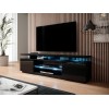 RTV cabinet EVA 180x40x56 black glossy