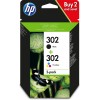 HP 302 2-pack Black/Tri-color Original Ink Cartridges