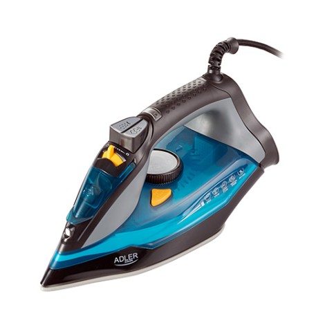 Adler AD 5032 iron Dry iron Ceramic soleplate Black, Blue, Gray 2400 W