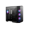 Case|MSI|MAG PANO 100R PZ|MidiTower|Case product features Transparent panel|ATX|MicroATX|MiniITX|Colour Black|MAGPANO100RPZ