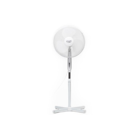 Adler | AD 7305 | Stand Fan | White | Diameter 40 cm | Number of speeds 3 | Oscillation | 45 W | No
