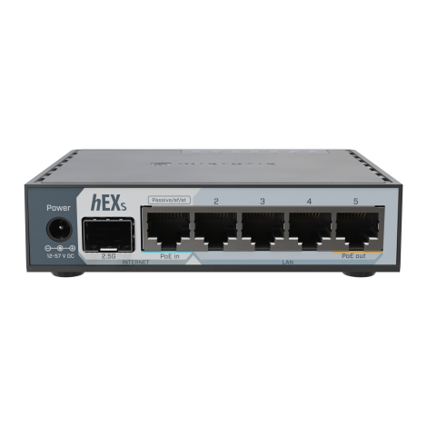 MikroTik hEX S (2025 version) with RouterOS L4, desktop case | MikroTik