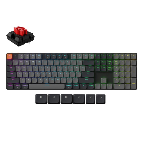 KEYBOARD WRL K5 RGB/BLACK K5X-H1 KEYCHRON